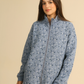 Floral Quilted Women Pajama in snow Colors