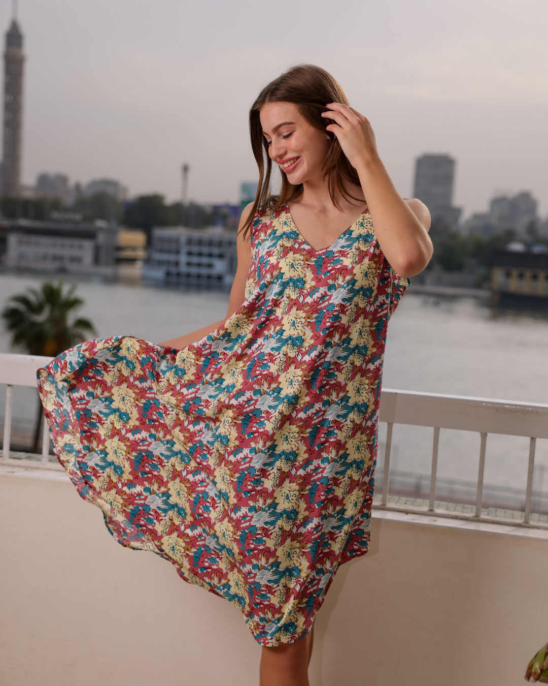 23قميص فسكوز قصير كات