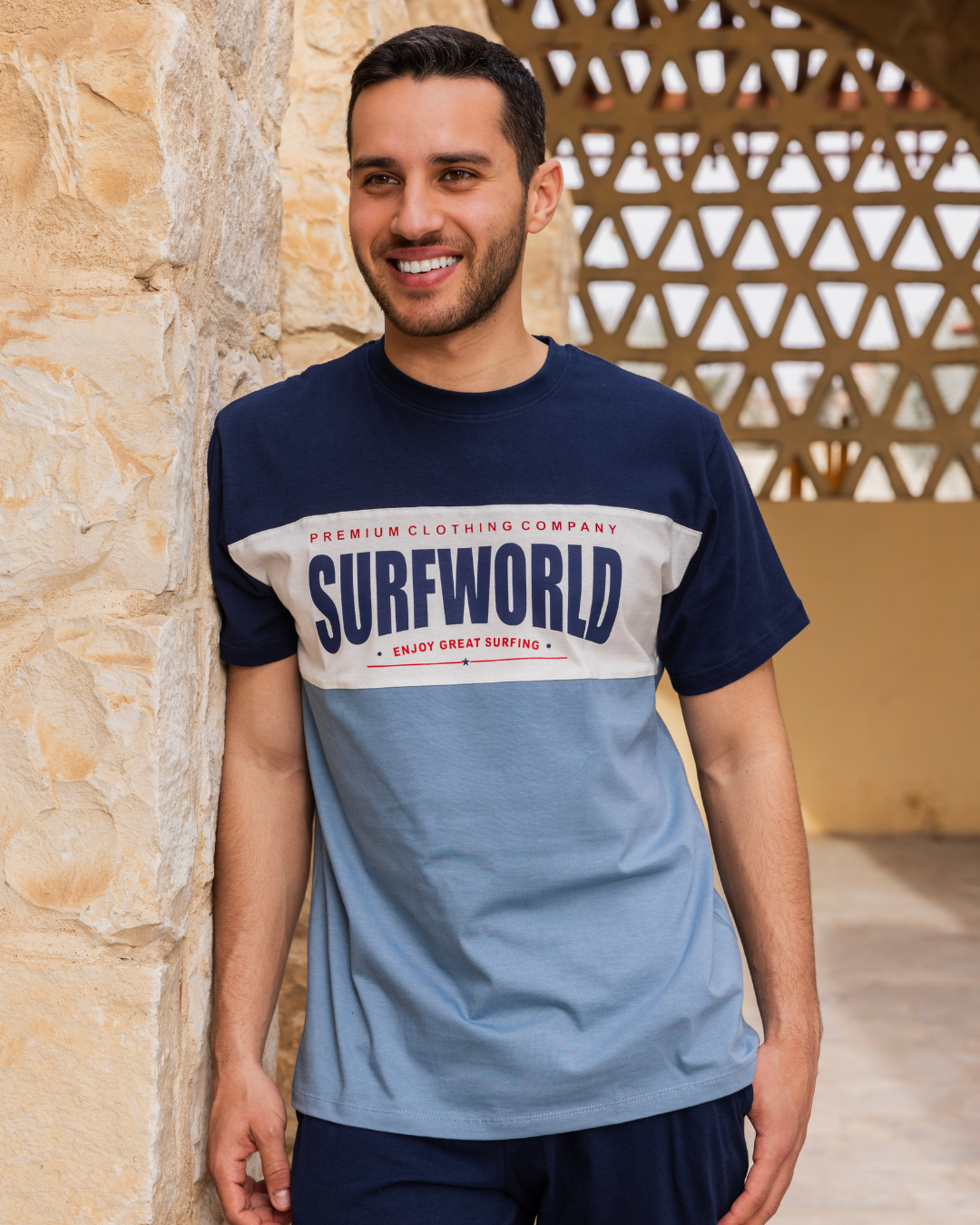 roads بيجاما رجالي نص كم و بنطلون قصات