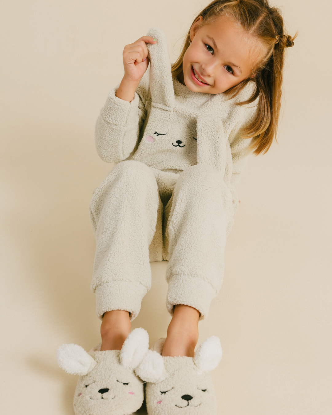 Bunny Cute Kids Girls Pajama