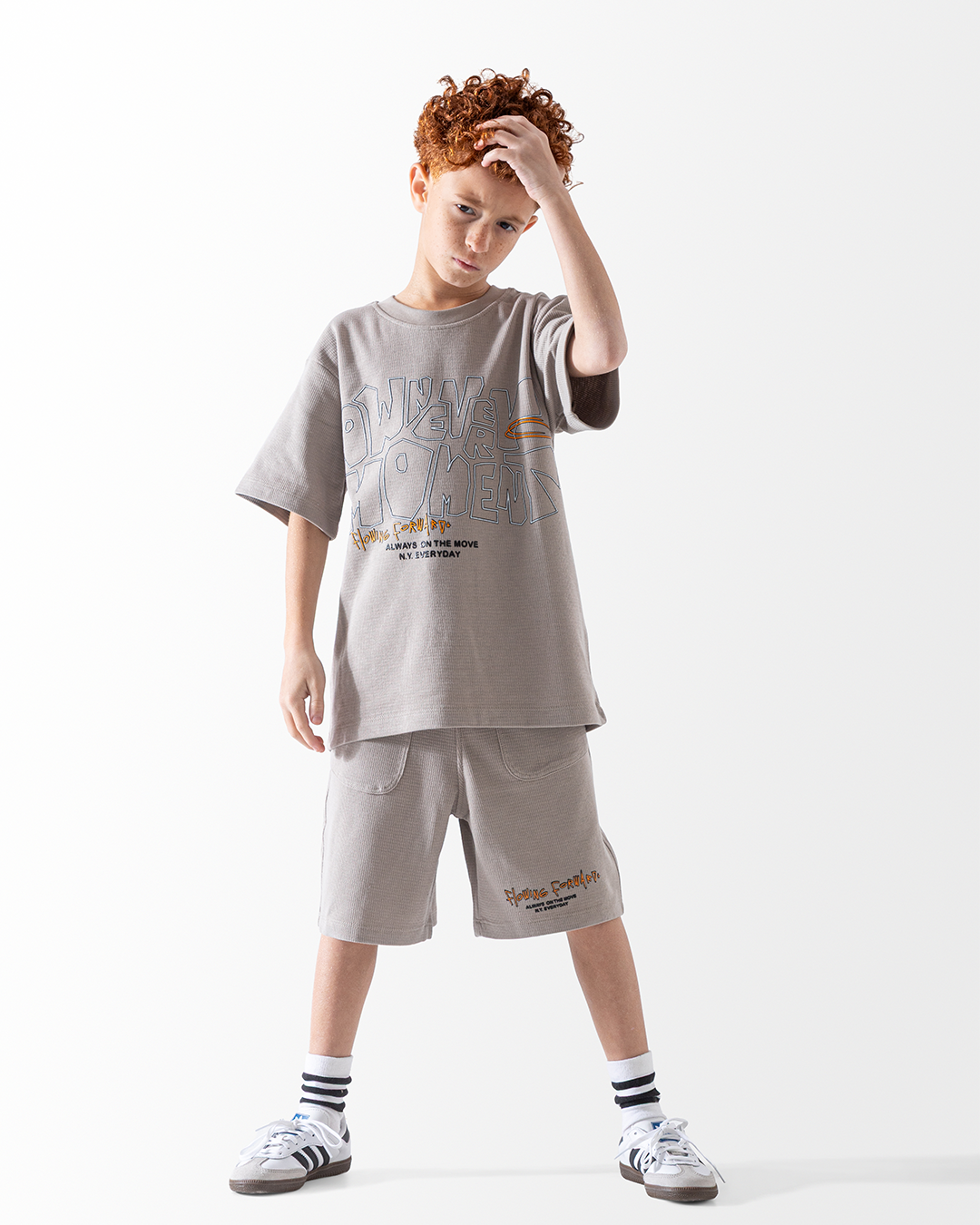 Boys' Kids Set Own Every Moment