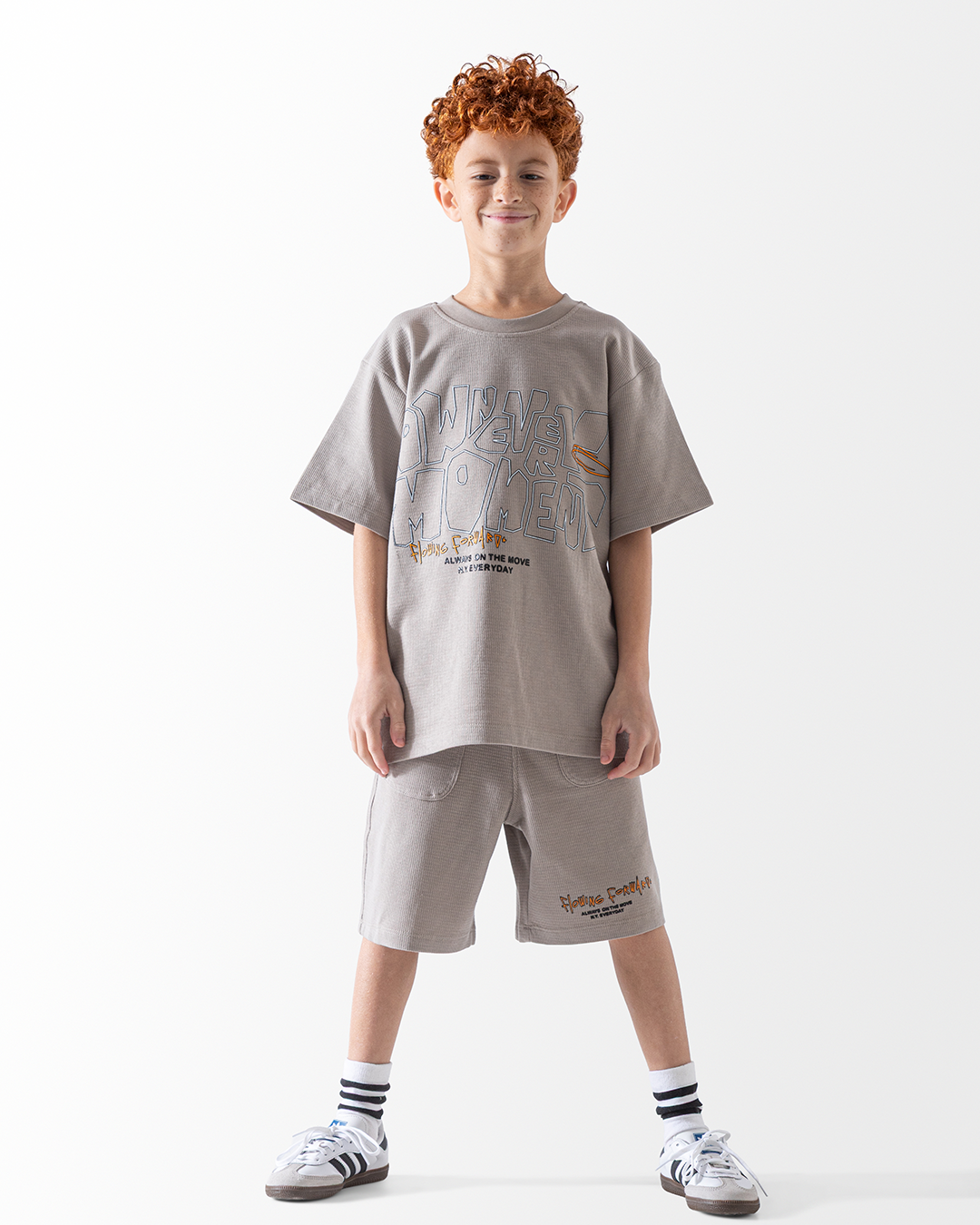 Boys' Kids Set Own Every Moment