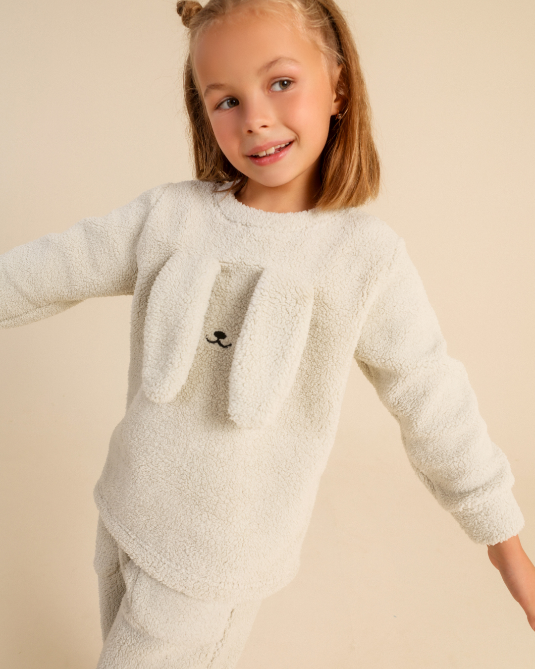 Bunny Cute Kids Girls Pajama