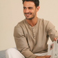 Textured Henley Pajamas