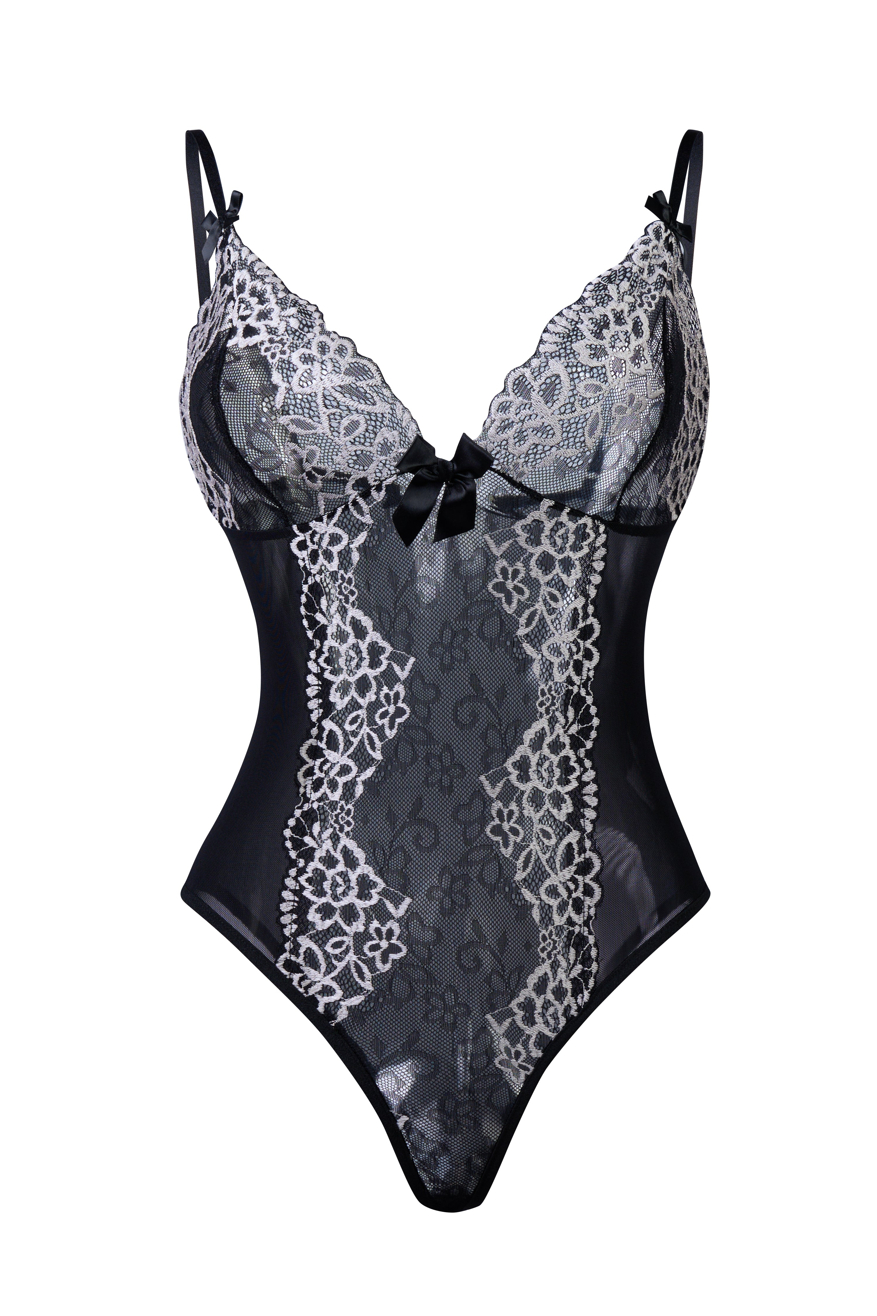 Y كاش مايوه مطرز ورود بيضاء