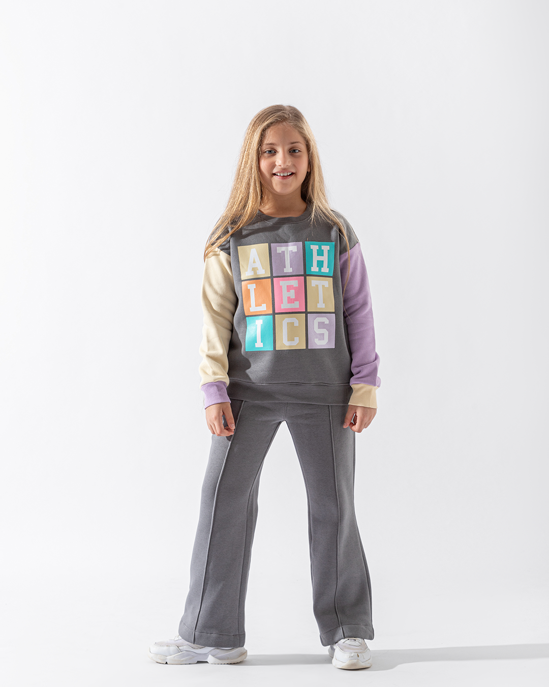 Athelitic Girls' pajamas, medium