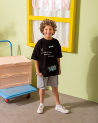 Think Positive بيجامة اولادي وسط