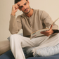 Textured Henley Pajamas