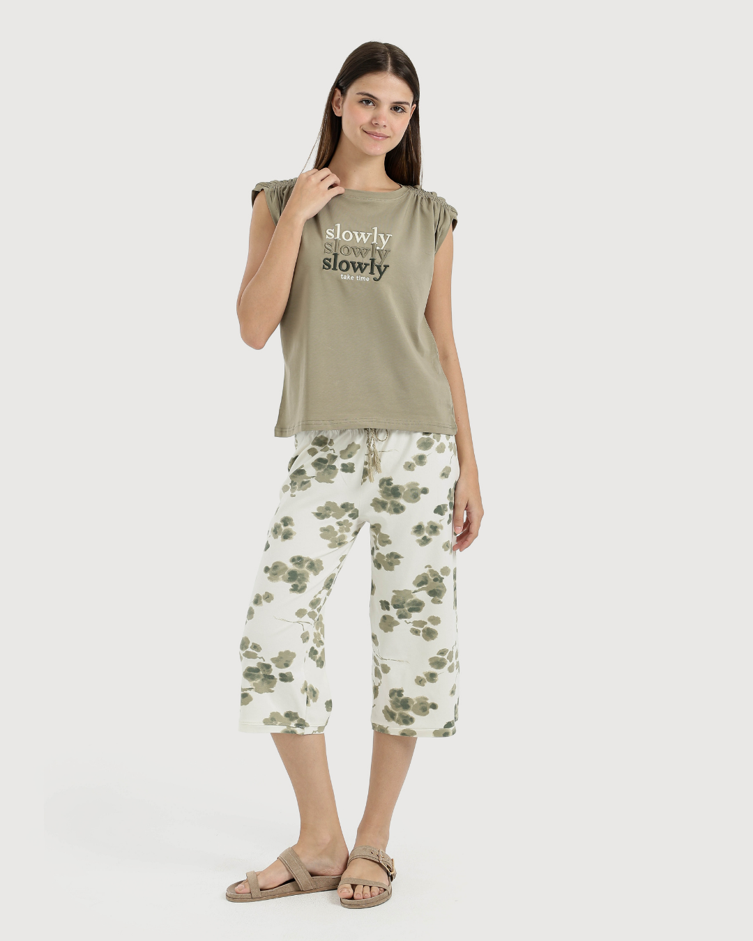 Women's Pajama Tunic SLOWLY