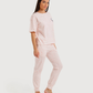 Women's buttoned pajama pants