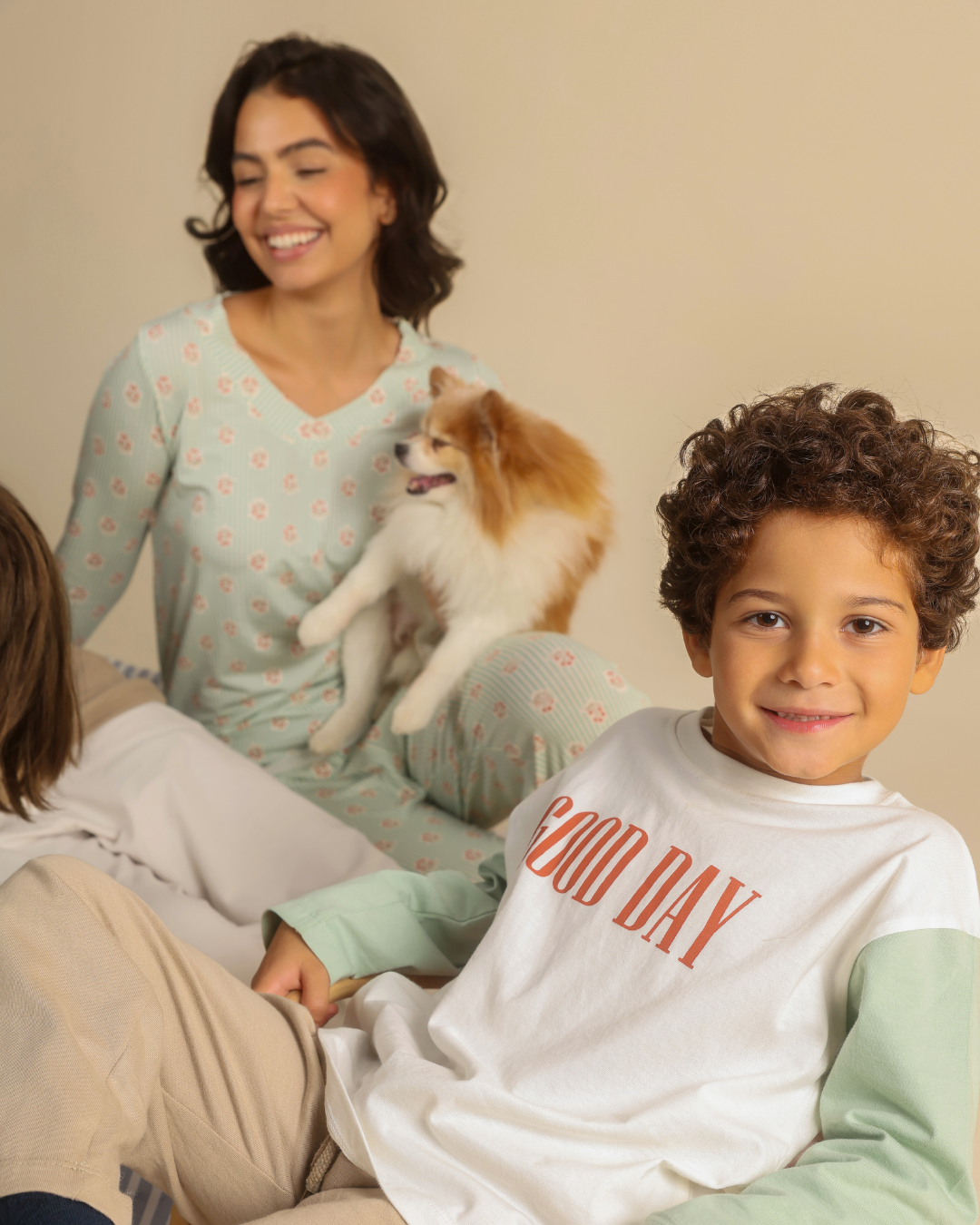Boys pajama set Good Day