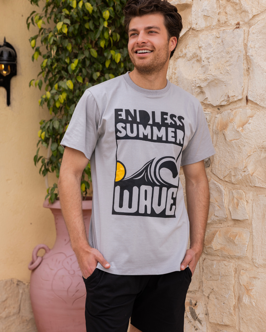 summer بيجاما رجالي نص كم و شورت