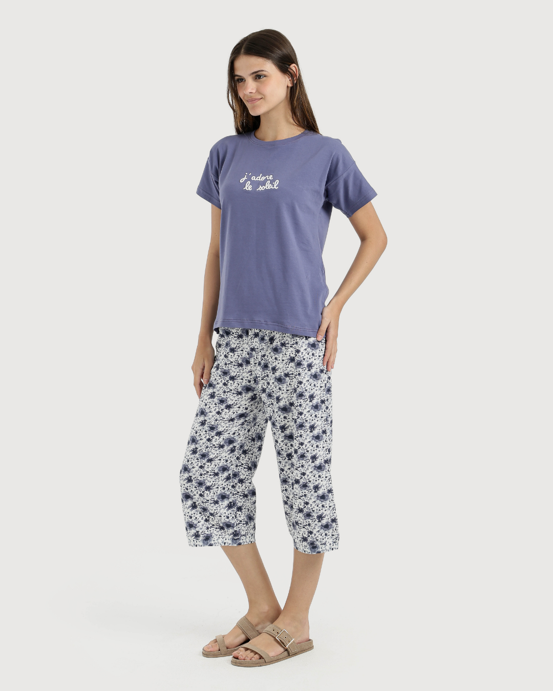 بيجاما حريمى بنتاكور ورد