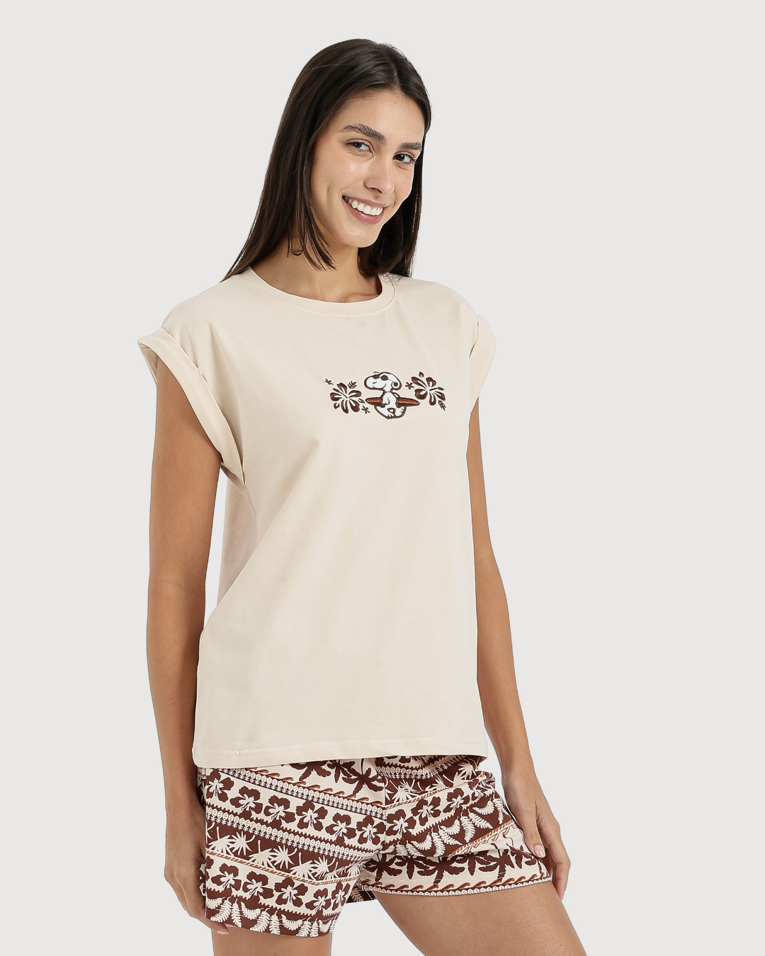 بيجاما حريمى شورت سنوبي