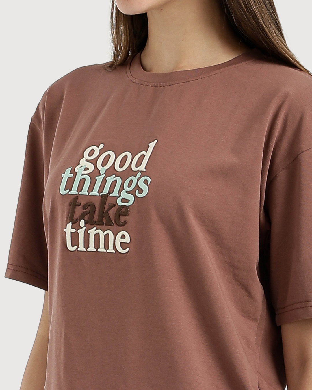 Women's Pajama Pants "Good Things Take Time"