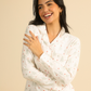 Winter wonderland classic button up pajama