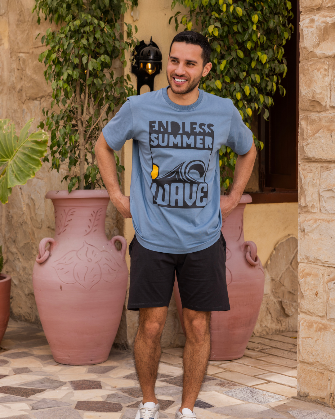 summer بيجاما رجالي نص كم و شورت