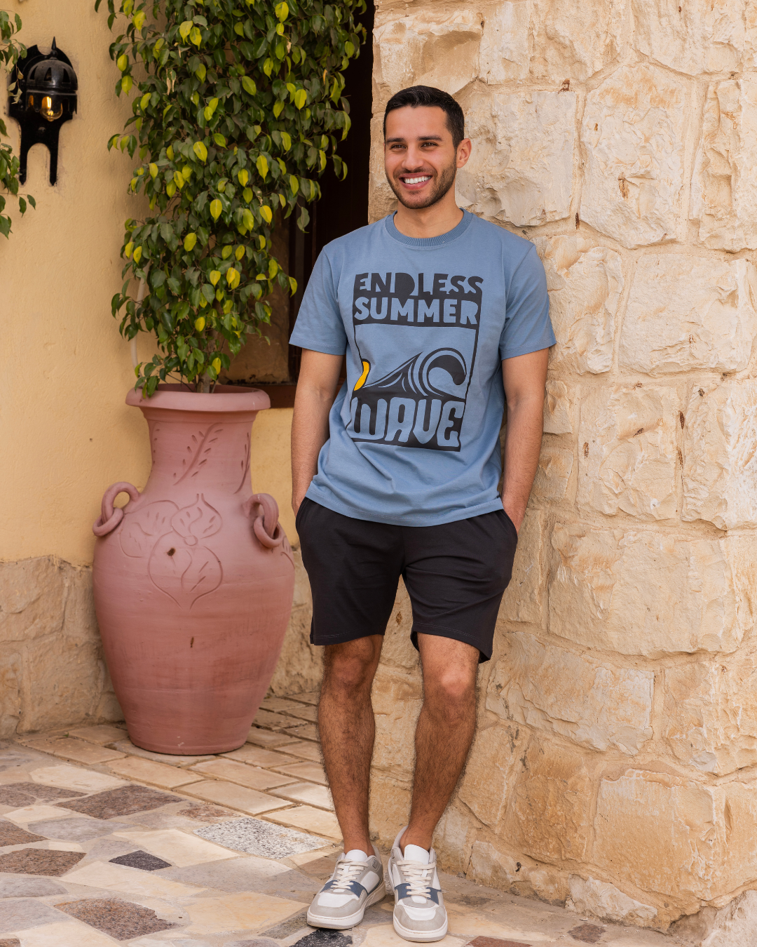 summer بيجاما رجالي نص كم و شورت