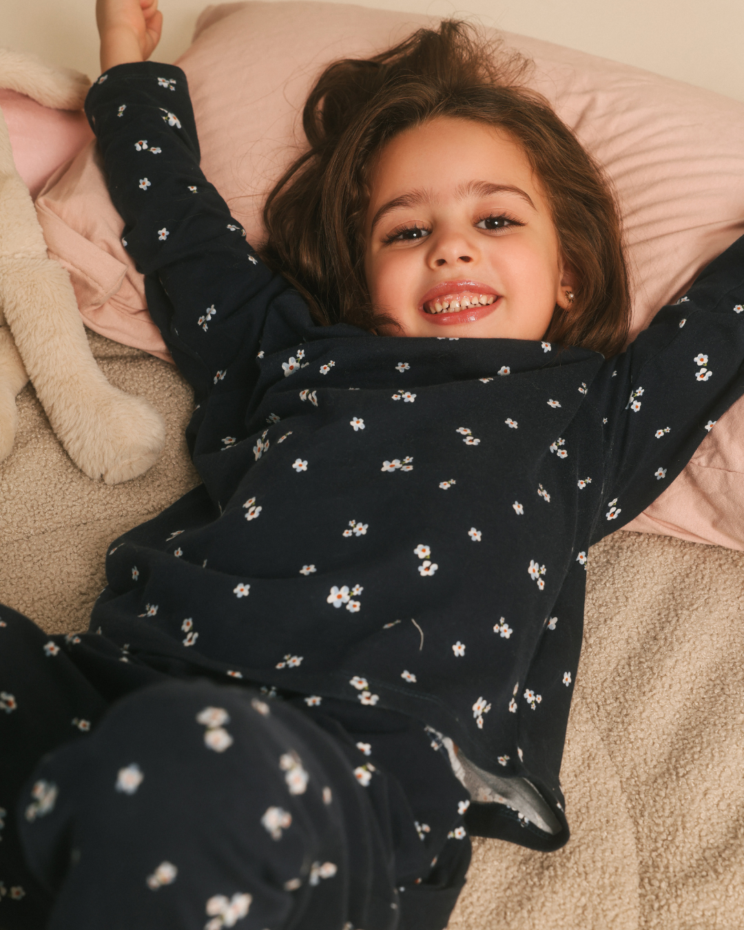 Ditsy Floral Print Pajamas
