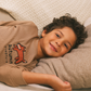 A Boy Autumn Vibes Pajama in Warm Colors