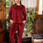 Women's Christmas deer pajamas