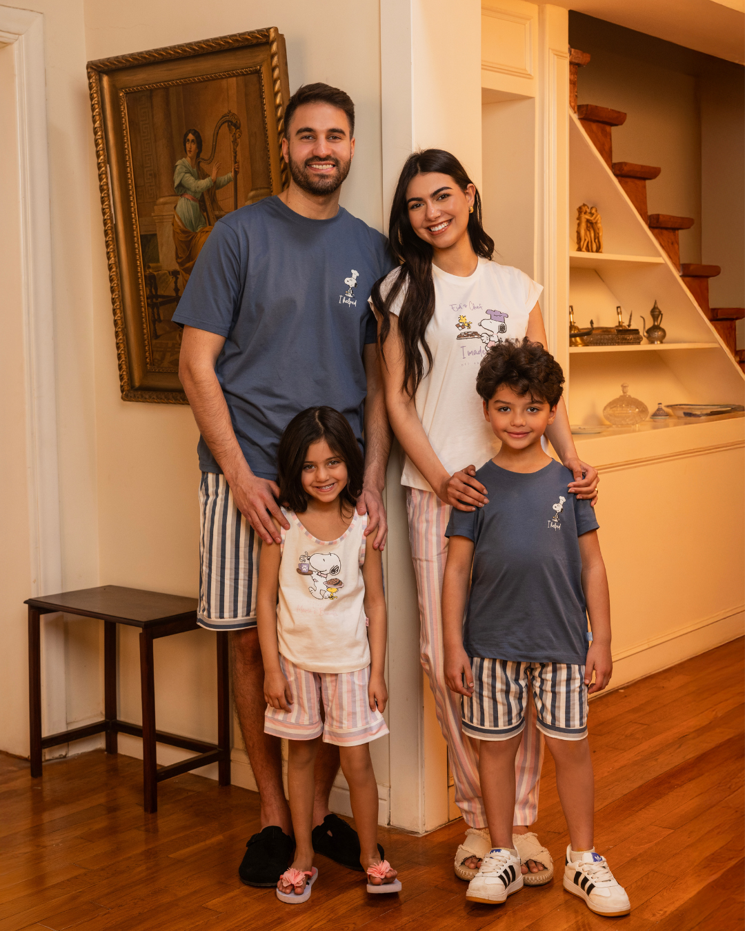 Eid Snoopy بيجاما بناتي شورت