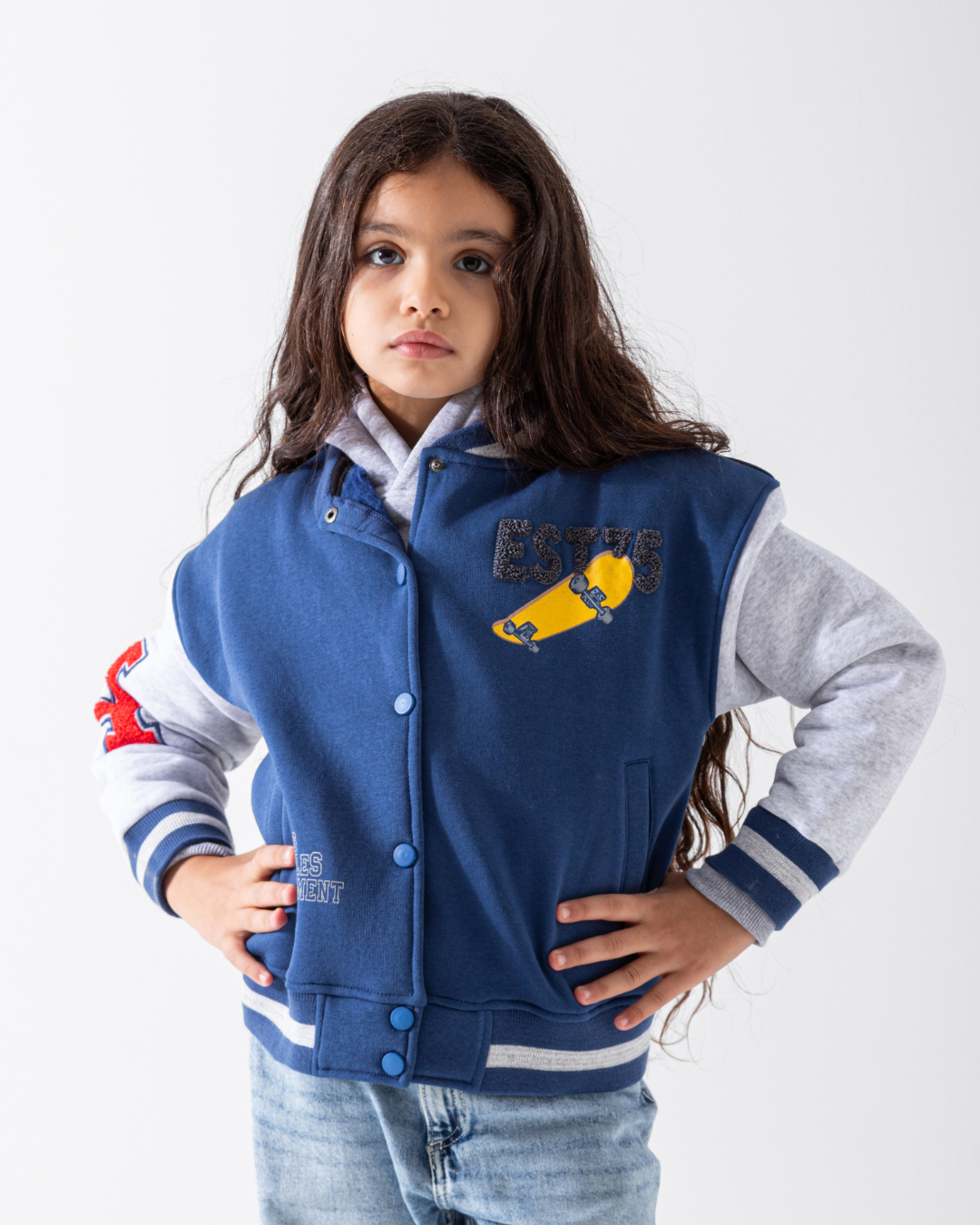 Skate Champ Baseball Sweatshirt