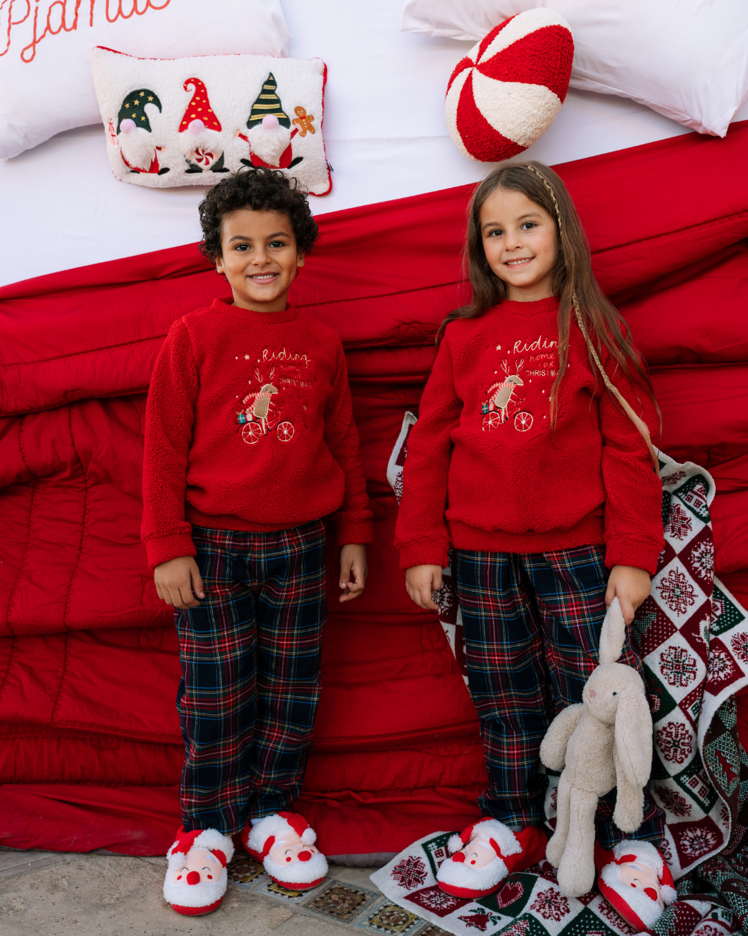 بيجاما بنطلون أجواء الكريسماس