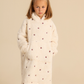 Rosebud Allover Embroidered Girls Wearable Blanket