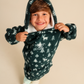 Pixeled winter forest Boys Wearable blanket