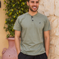 Men's half-sleeve pajamas and polo pants