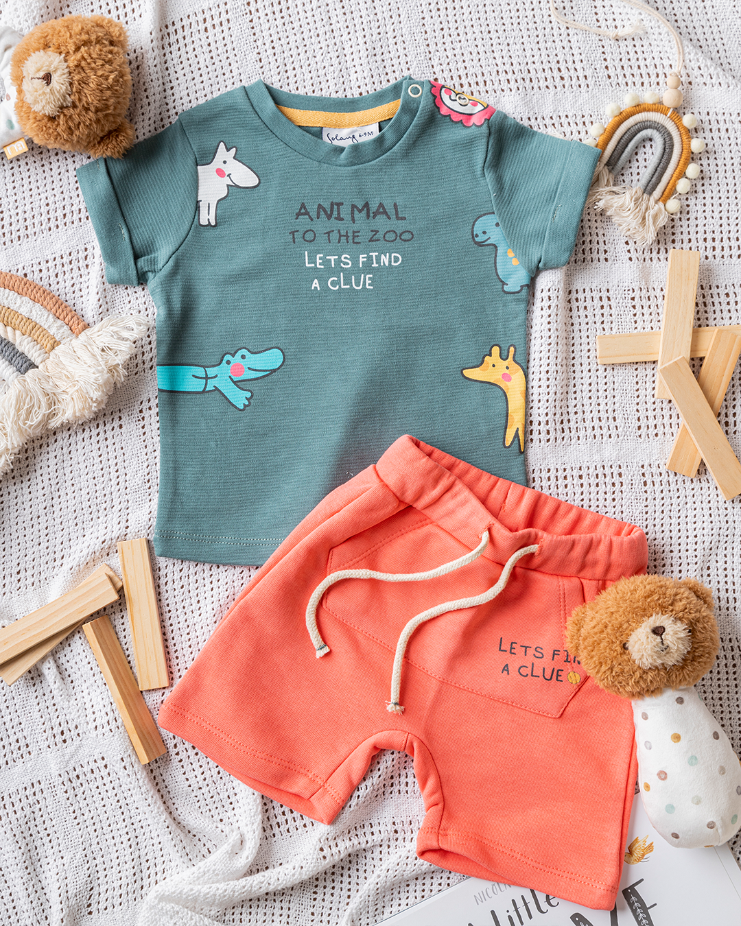 ANIMAL Pajama boys shorts