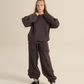 Unisex Wide-Leg Sweatpants with Pockets