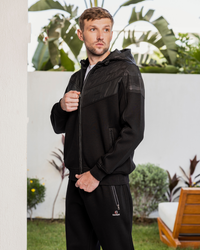 Men's pajama with lace and zipper