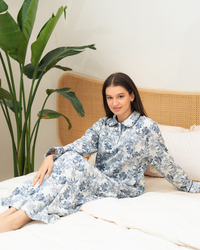 جلابية حريمي مرد بولو روتارى مشجرة والوردة ميلتون بزراير علي الصدر