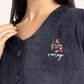 Vintage Long Sleeve Button Down Pajamas