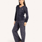 Vintage Long Sleeve Button Down Pajamas