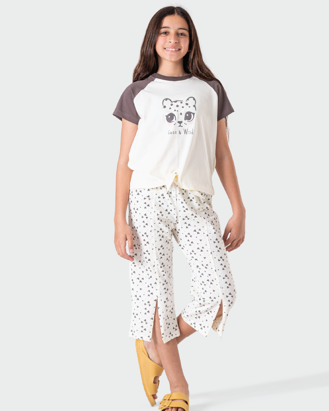 بيجاما قلوب صغيره