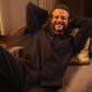 Chic Man in Printed Classic Pajama