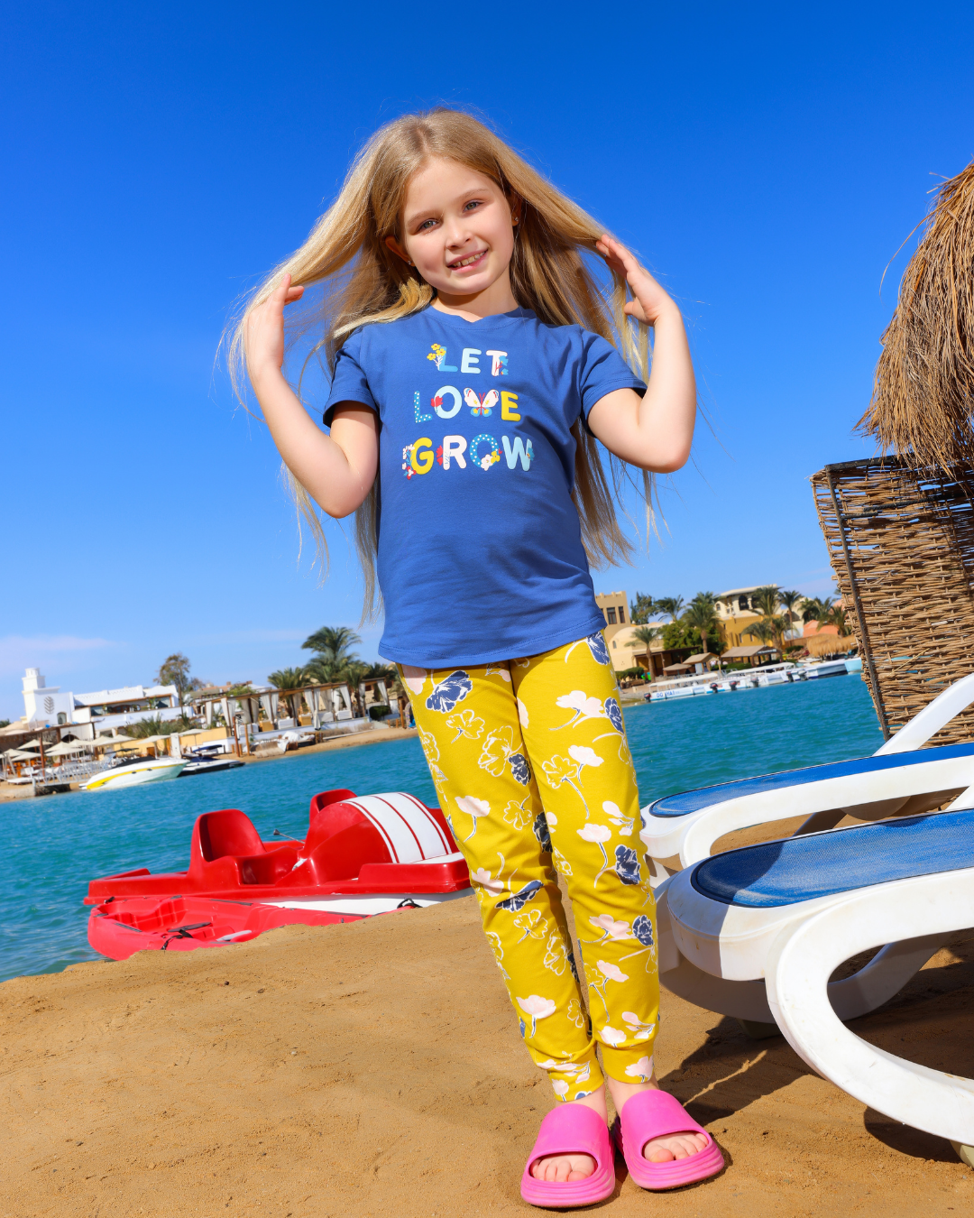 Love grow girls pajamas