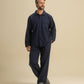 Chic Man in Printed Classic Pajama