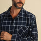 Chic Man in Charcoal Classic Pajama