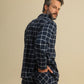 Chic Man in Charcoal Classic Pajama