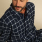 Chic Man in Charcoal Classic Pajama