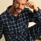 Chic Man in Charcoal Classic Pajama