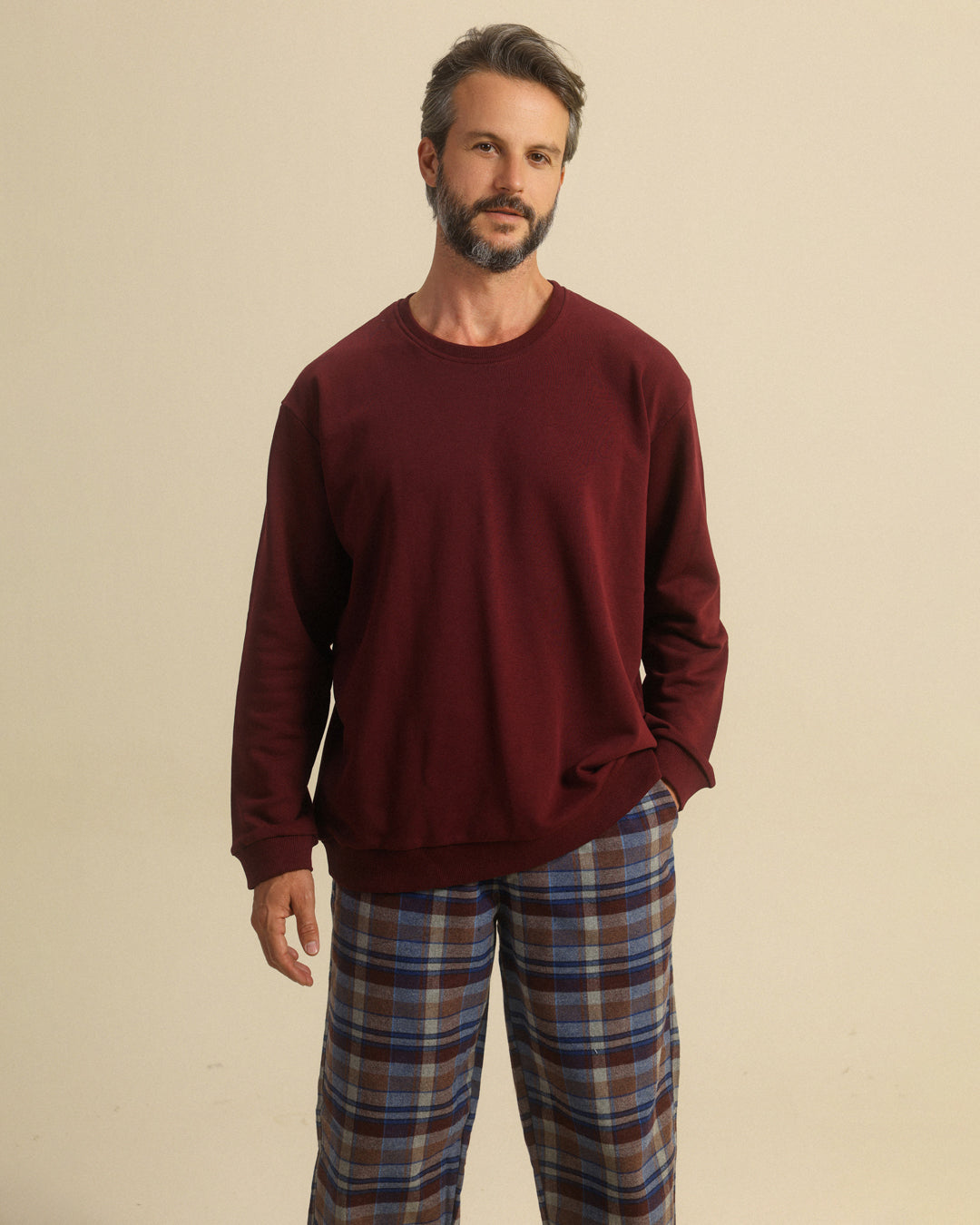 Moody plaid Pajama set