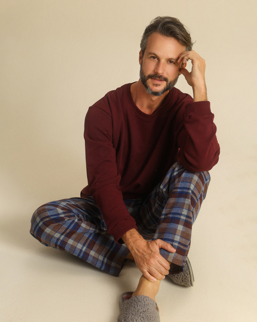 Moody plaid Pajama set