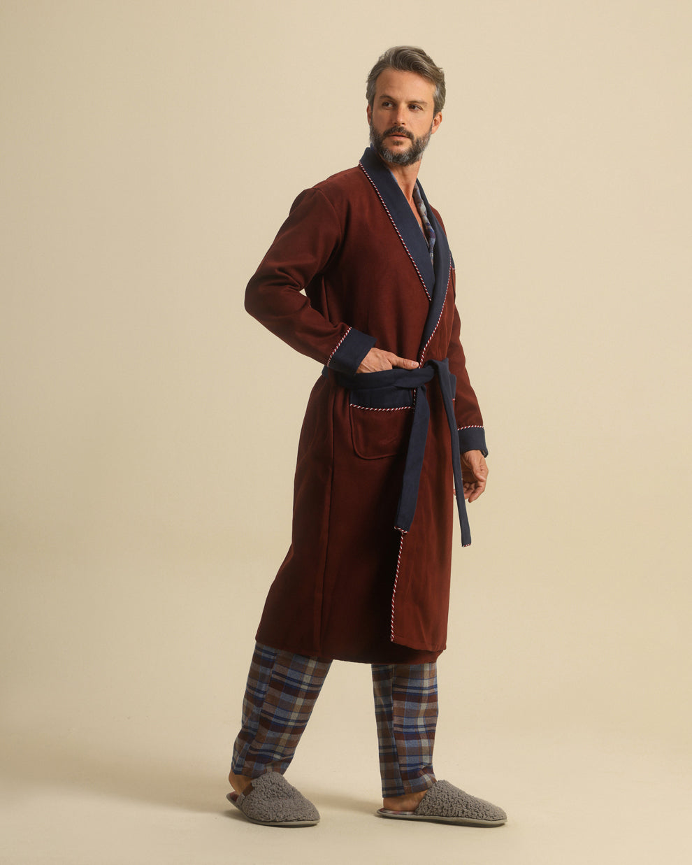 Plain Men's Robe