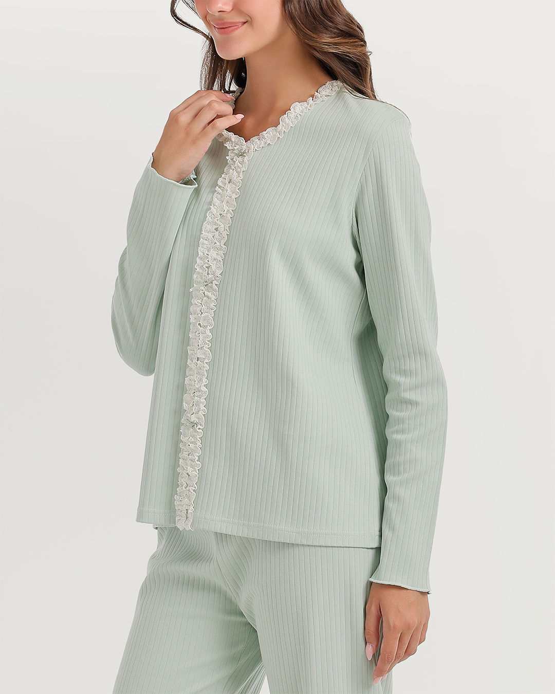 Women's pajamas with dentelle