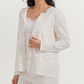 3-piece pajamas with heart print